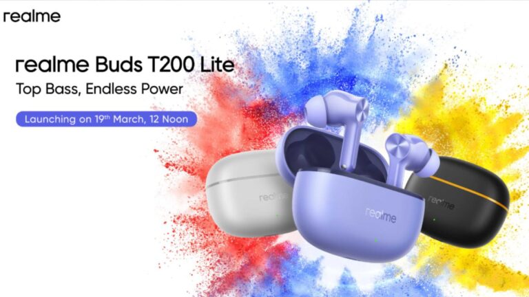 Realme buds t200 lite